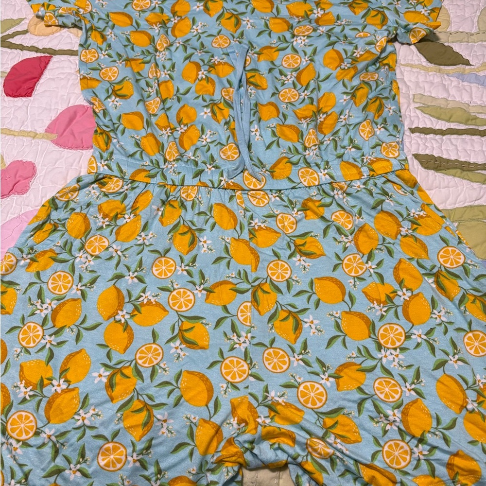 Lemon Print Women's Jumpsuit